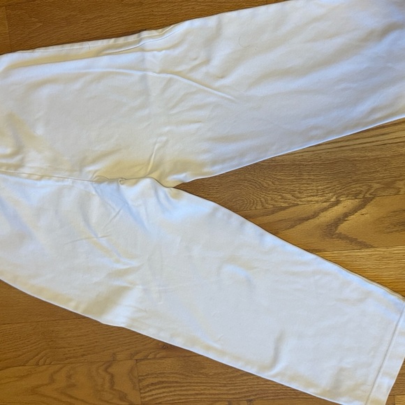 Pants White Lace-Up Pants - Picture 3 of 5